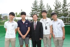 상문고등학교 천문대 개관식 행사 현장