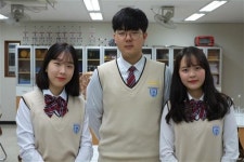 [전국과학전람회 장려상 수상 대화고 박태연, 고은, 송지민 학생]“친환경세제 직접 만들어보며 화학 공부 제대로 했죠”