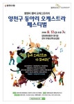 양천구 동아리 오케스트라 페스티벌. 17일 양천문화회관에서 열려