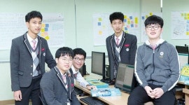 [인터뷰 | 김해 율하고등학교 2학년 학생들(차선호 이지원 박근상 차민호 박동재)] 내 아이디어가 현실로… 소프트웨어는 즐거워