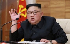 김정은 긴장된 정세, 자력갱생 중요