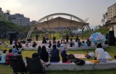 주민들이 직접 연주한 ‘산책길 음악회’ 개최