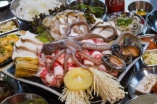 키조개, 우삼겹, 묵은지가 어우러진 맛의 축제