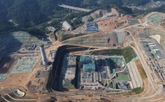 [삼척블루파워, 화력발전 건설현장] 해안침식 방지한다며 냄새나는 준설토 쏟아부어