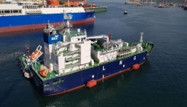 가스공사, STS 방식 LNG 공급 성공