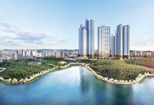 군산 은파호수공원에 한라비발디2차