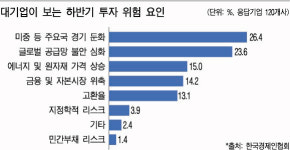 대기업 78% “하반기 투자 상반기 수준”