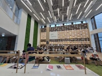 겨울방학 아이와 도서관 도장깨기