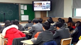 교육부, 산들바람 농산어촌 ICT 원격영상 진로멘토링 통해 소양중학교 배우 진로교육 실시