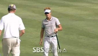[원아시아] 이태희, SK텔레콤 오픈 2R 8언더파로 단독선두