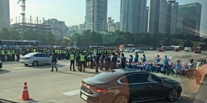 [포토] 정부와 한국도로공사의  대량해고에 맞선 요금수납 노동자들 투쟁