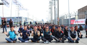 [포토] 화물연대 서울경기지부 임시총회 및 하루 총파업 집회
