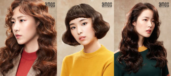 아모스프로페셔널, 가을 헤어 트렌드 러블리 웨이브 뱅 제안
