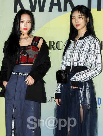 드림캐쳐 시연-유현, 스포티룩 소화 '남다른 섹시함'