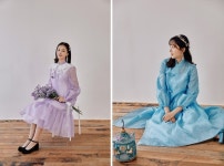 모모랜드 낸시-나윤, ‘이게 한복?’ 협업 한복 컬렉션 공개