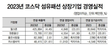 '악몽의 2023년' "섬유패션기업 죽다 살았다"
