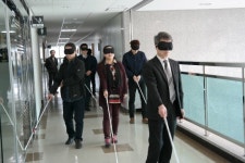 경북시각장애인복지관, 대구검찰청서 ‘시각장애 체험’