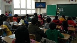 포항원동초, 민방공 대피훈련 가져