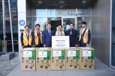 OCI㈜, 청림동주민센터에 쌀 150포 기탁