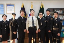 울진경찰서, 신임 실습 직원 전입 환영행사