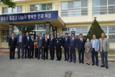 경북도의회 교육위원 풍기 항공고교 방문