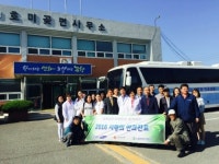 포항 호미곶면 대보교회, 무료안과 진료봉사 실시