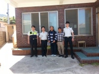 송라파출소, 포항시민대상 포상금 불우이웃에 기탁