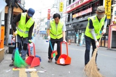 최영조 경산시장, 환경미화원 체험