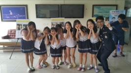 청도署, 모계중고, 친한 친구 사진 콘테스트 실시