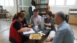 형곡1동 경로당 건강검진 봉사활동