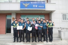 후포파출소, 베스트 순찰팀 선정…인증패 수여