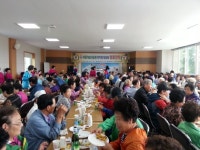 청하면 바르게살기위원회 경로잔치 마련