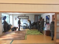 포항 해도동-해병대 1사단 73대대, 경로당 봉사
