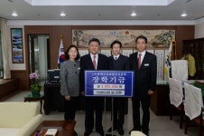 김석현 ㈜도원엔지니어링대표, 장학금 기탁 