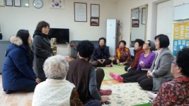 포항 남구보건소, 설맞이 경로당 위문