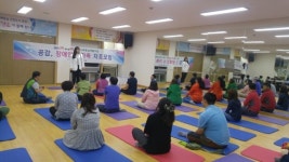 포항 북구보건소, 장애인 가족 대상 효율적 운동 자세 강의