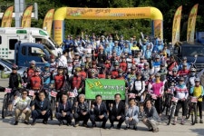 전국 산악자전거맨, 울릉도 ‘쌩쌩’