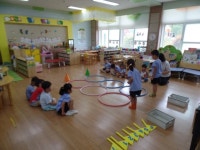 영양 일월초병설유치원, 훌라후프 놀이 한마당