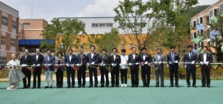 지품천중학교 개교 축하