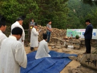 포항 신광면사무소, 비학산 기우제 봉행