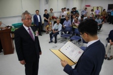 동안동농협조합장 배용규 당선