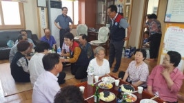 포항 상대동 행정복지센터-자생단체, 경로당 방문