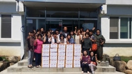 청도 화양읍 새마을부녀회, 경로당에 국수 전달  