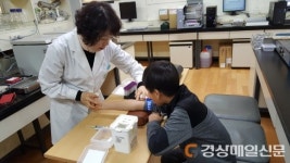 경산보건소, 지역아동센터 아동 겨울 방학 무료 건강검진 실시