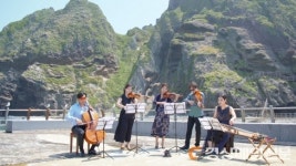 순수예술…동해와 독도 연주하다