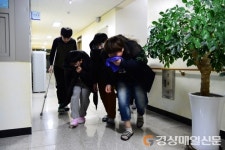 별빛중학교, 기숙사 화재대피훈련
