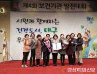 달성군보건소, 보건업무 종합평가 우수기관