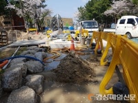 송림테마거리, 안전은 뒷전…“사람잡겠네”