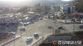영덕, 청련교 덕곡사거리 회전교차로 설치