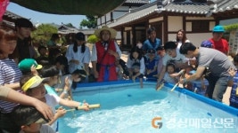 여름엔 사라온이야기마을서 시원하게 즐기자